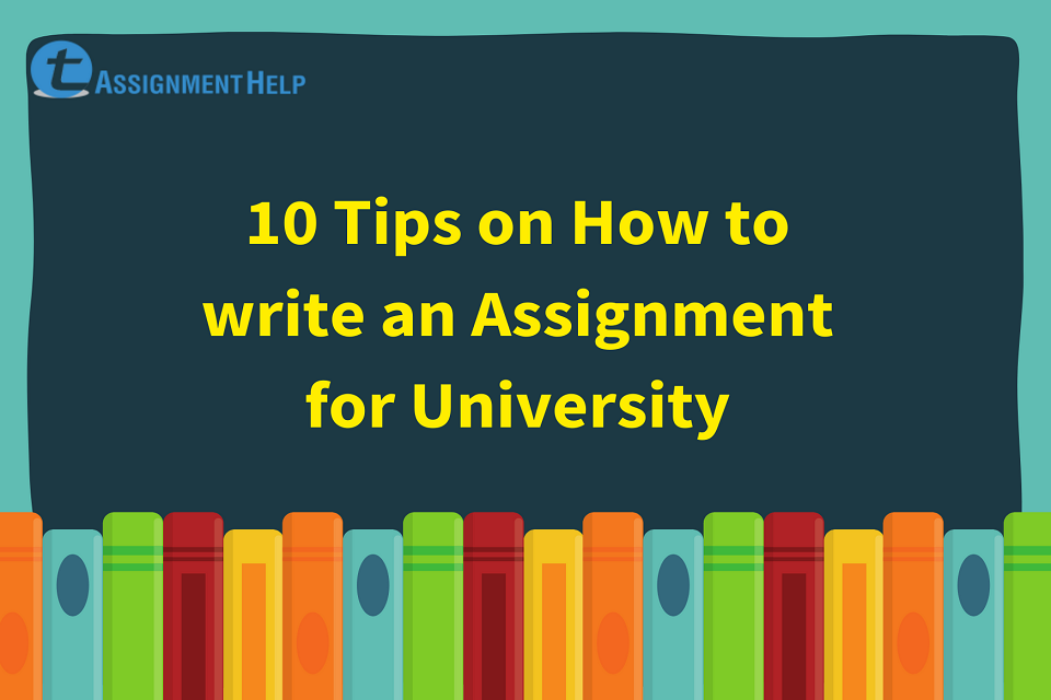 how to write a university assignment pdf