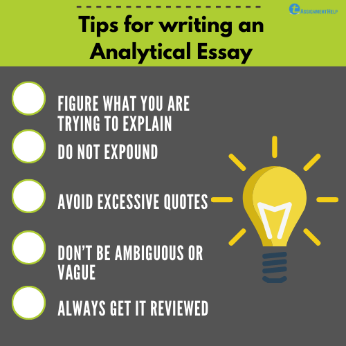 How to Write an Analytical Essay