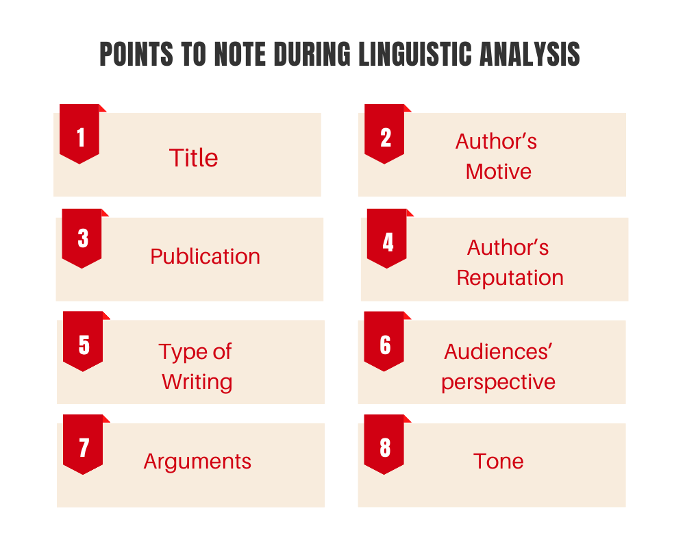  technique of Language Analysis