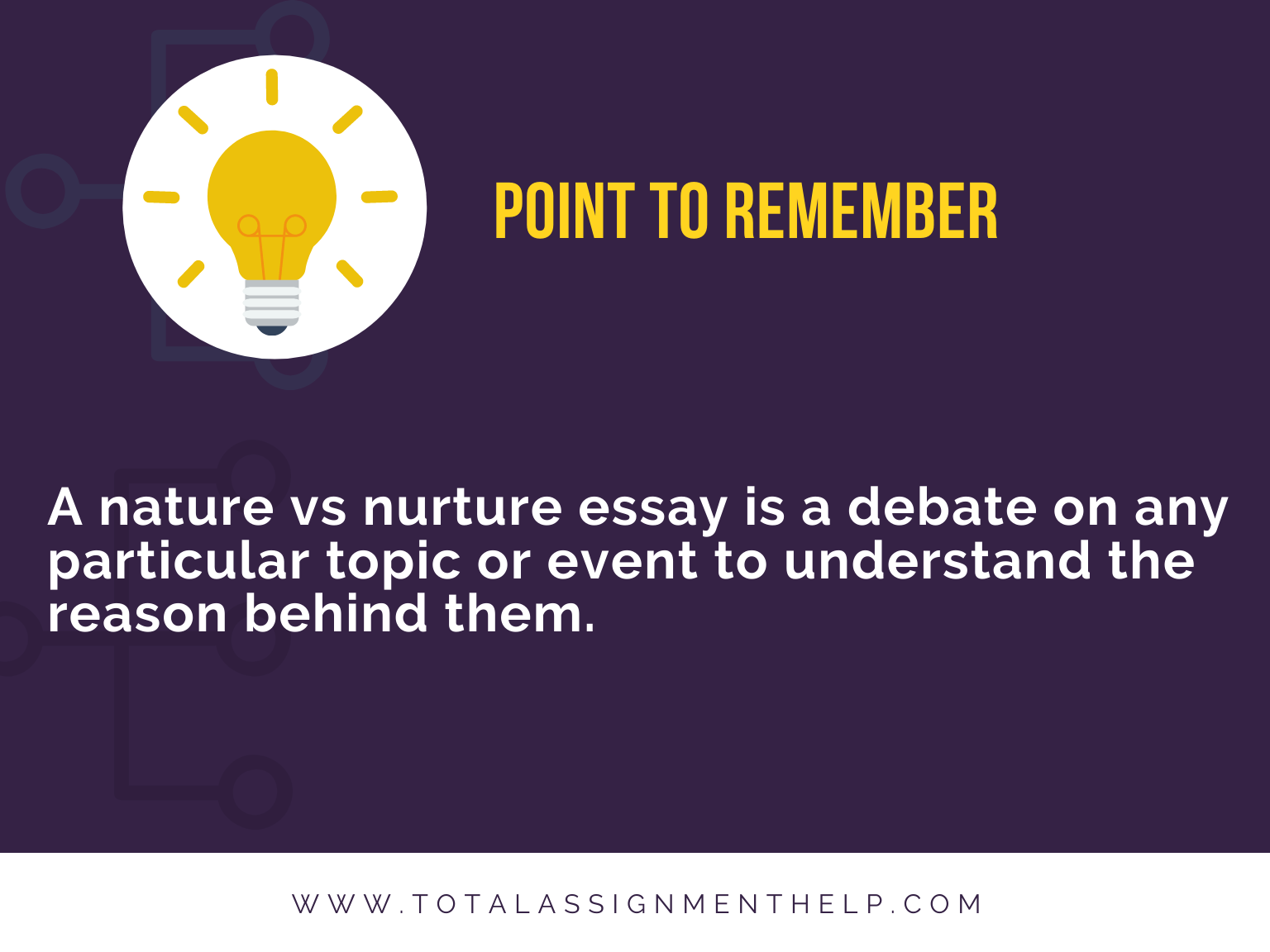 Nature Vs Nurture Essay: A Guide And Introduction | Toatal Assignment Help nurture vs nature essay