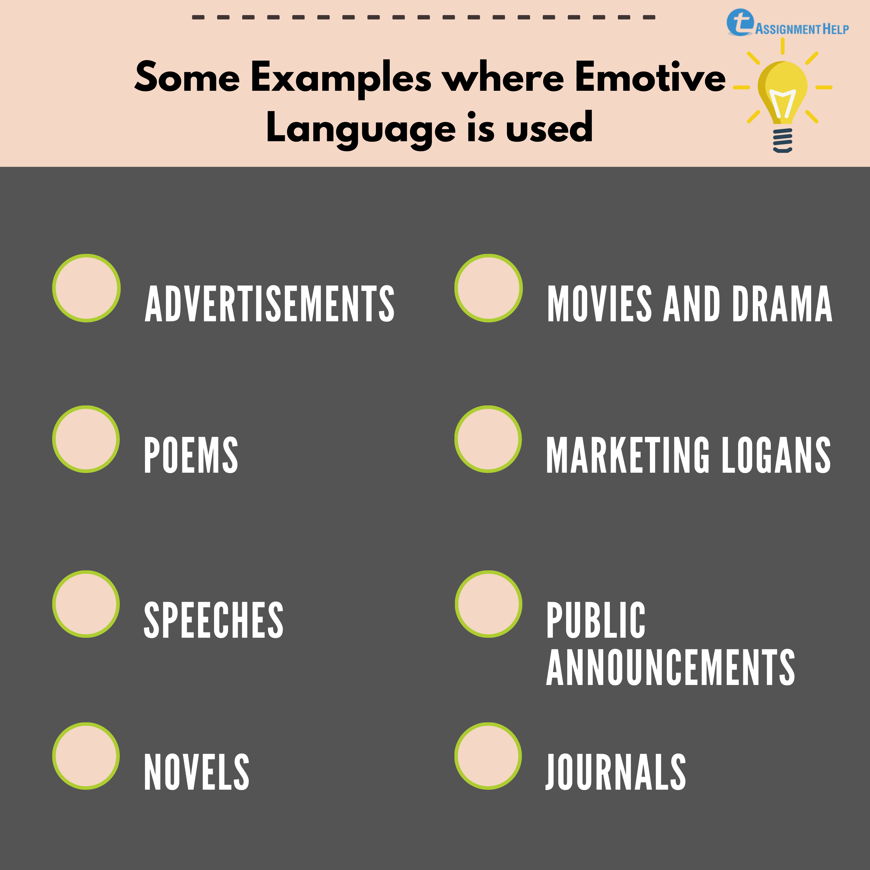 emotive language examples about homework