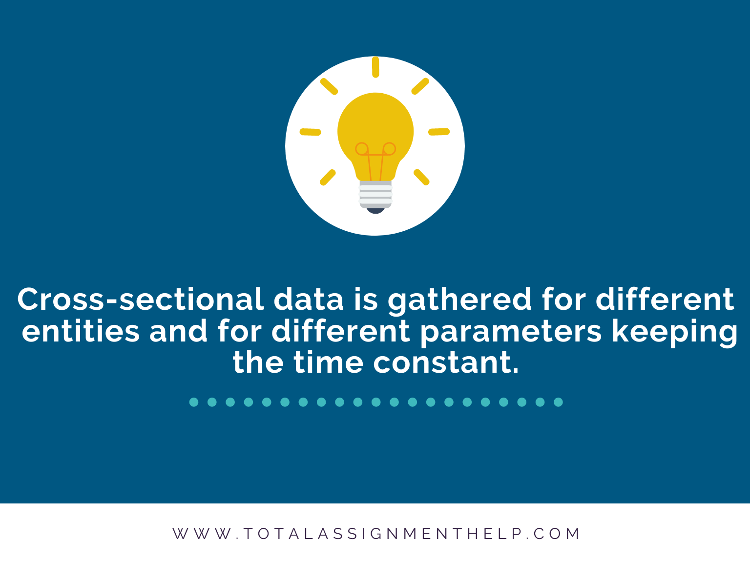 cross sectional data