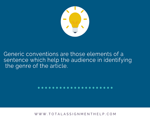 Kinds of Generic Conventions