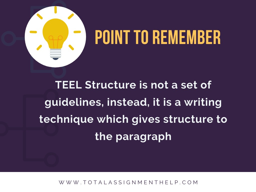 TEEL structure essay