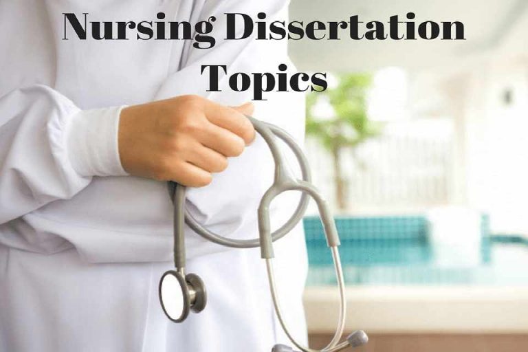 nursing dissertation topics 2022