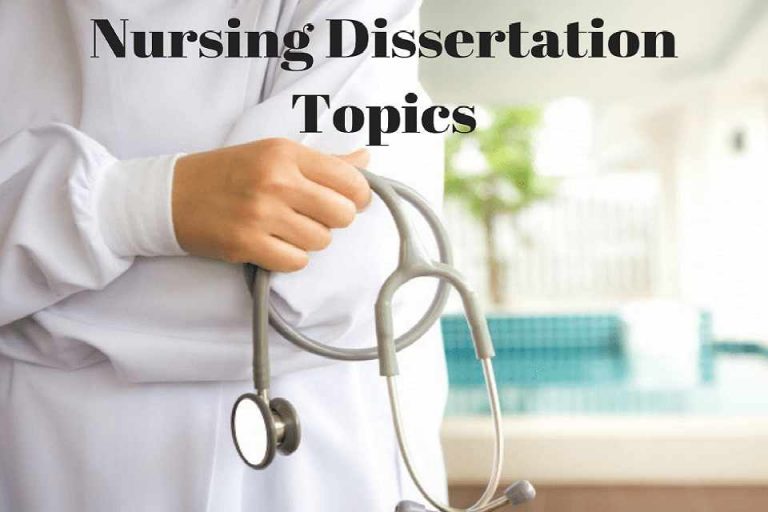 top nursing dissertation topics