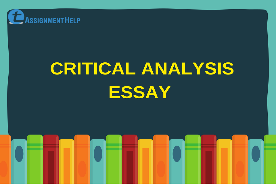 define critical analysis in essay