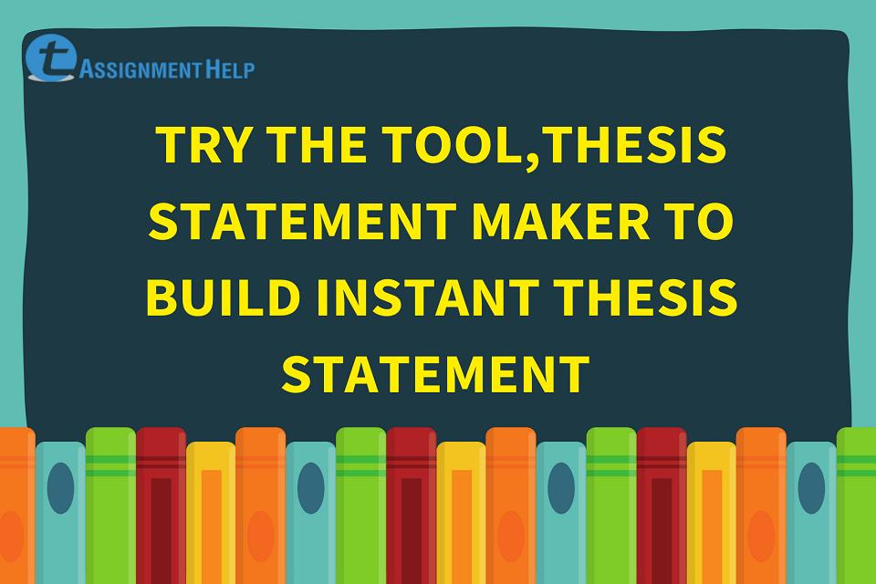 thesis introduction maker