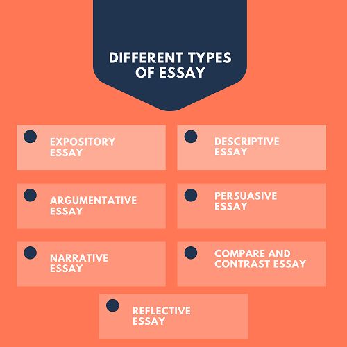 Different essay types