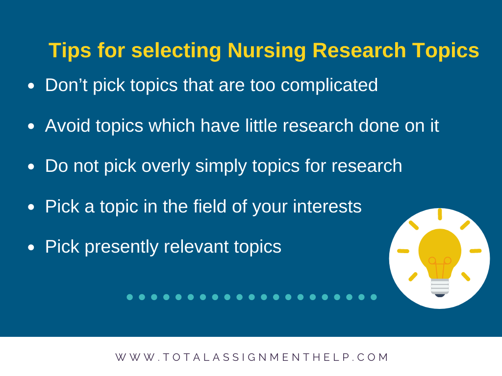 Nursing Research Topics