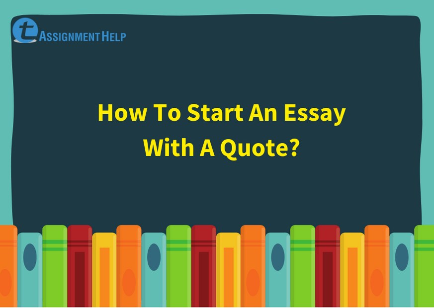 essay examples that start with a quote