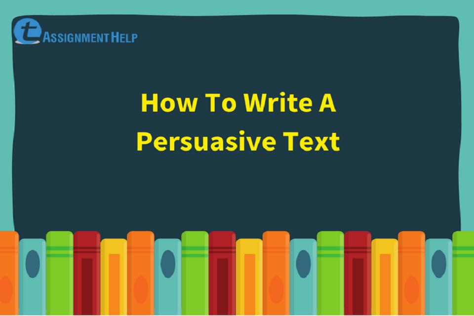 persuasive text