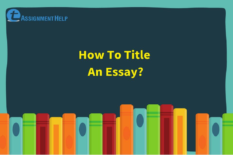 title your own essay