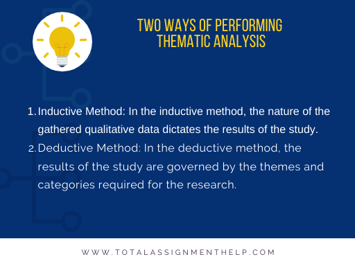 Thematic analysis