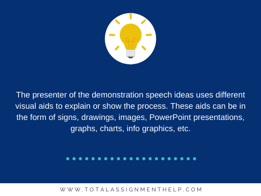 demonstration speech ideas