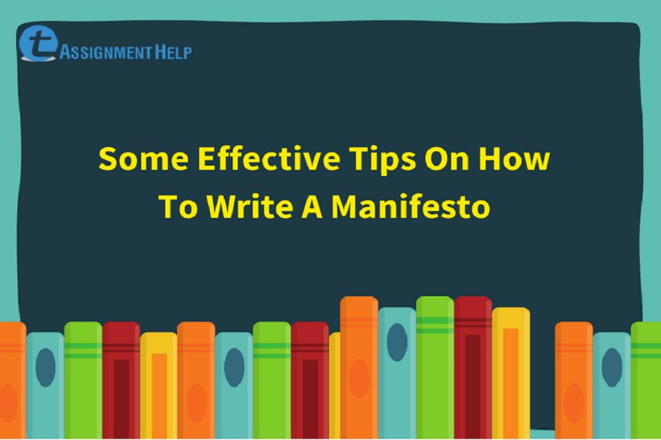 How To Write A Manifesto