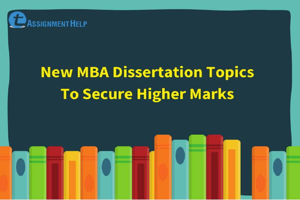 Mba Dissertation Topics