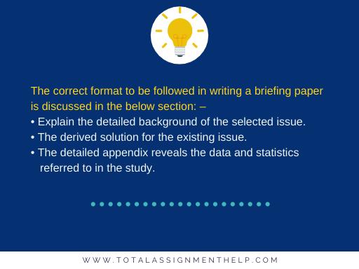 how to write briefing paper how to write briefing paper