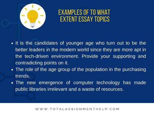 to what extent essay structure