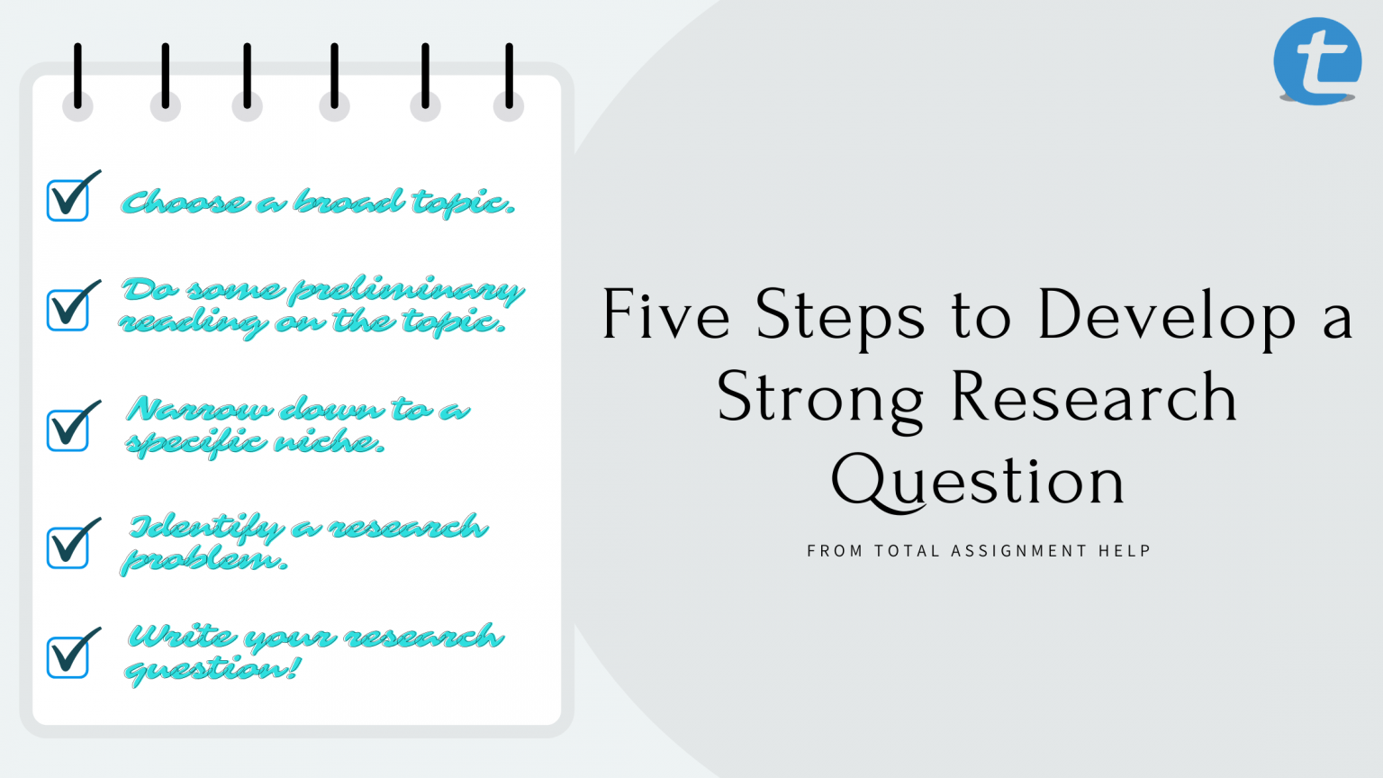 how to write the research question