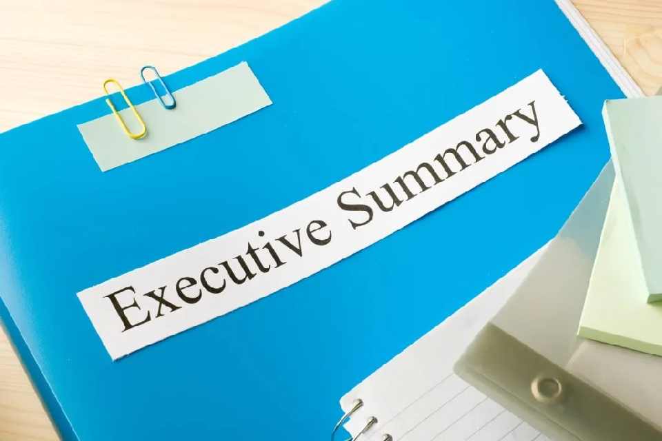 how to write an executive summary