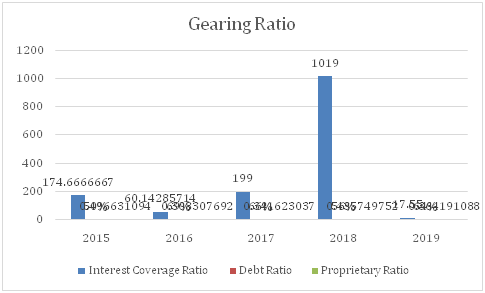 Gearing Ratio in financial performance