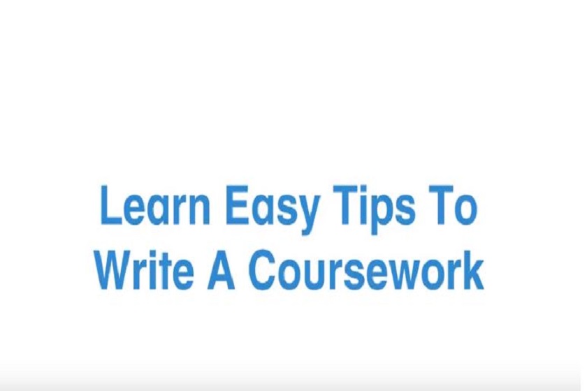 Coursework Writing Tips