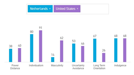 Cultural Comparison between USA and Netherlands in Amazon marketing strategy