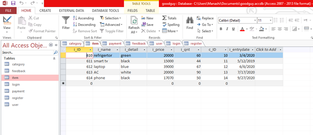 ERD in management information 7