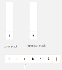 Evaluate arithmetic equ 5