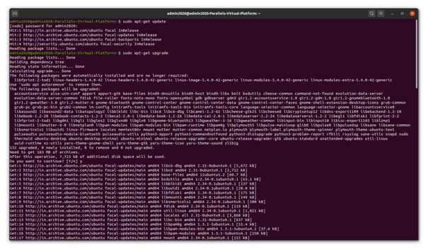 Figure Update Dependencies in information security assignment