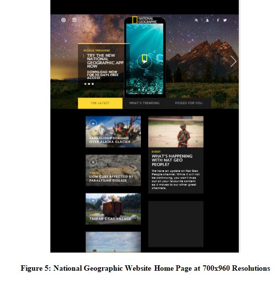 National Geographic Website Home Page at 700x960 Resolutions