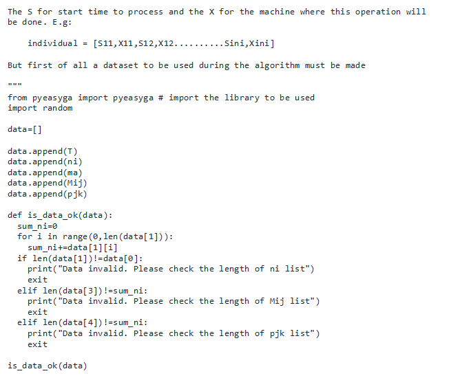 Problem Definition in algorithm 6