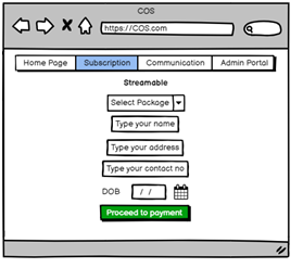 Project Scope Use Case Diagram in business process modelling assignment