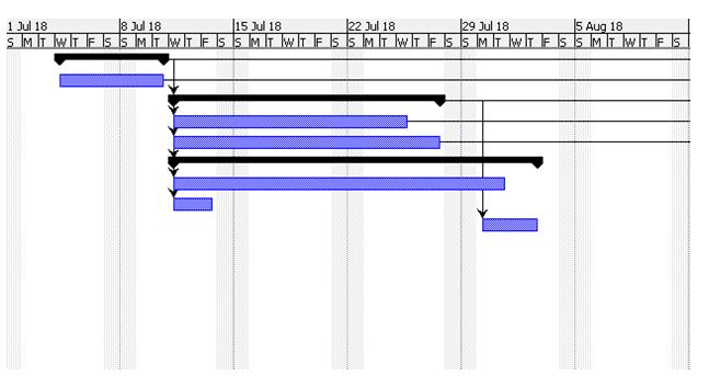 Project timeline