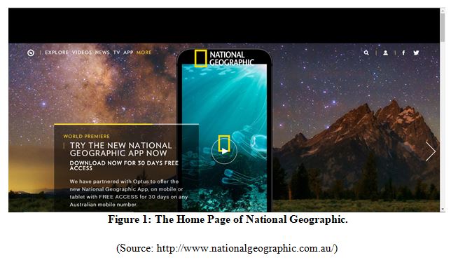 Responsive Web Design for National Geographic Home Page