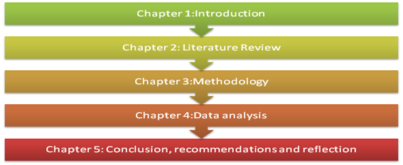 Structure of the Dissertation in customer 1