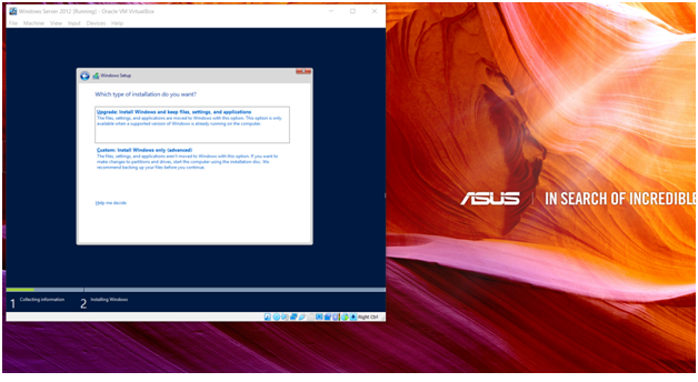 Windows Server 2012 R2 Installation
