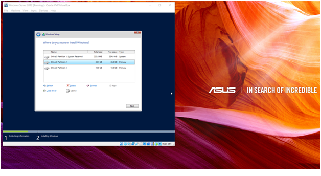 Windows Server 2012 R2 Installation