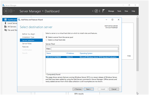 Windows Server 2012 R2 Installation