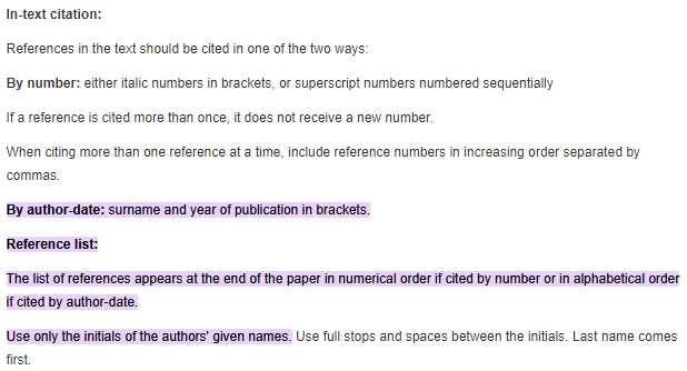 acs citation style rules