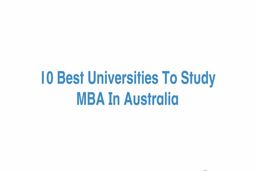 best mba universities in australia