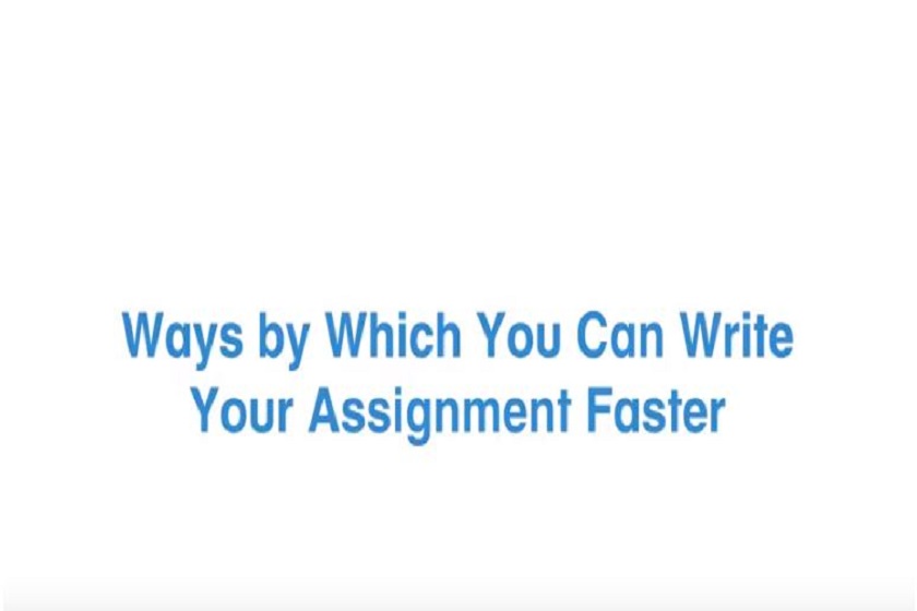 Write Your Assignment