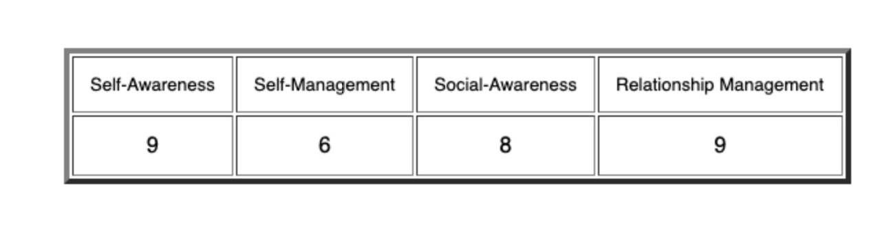 emotional intelligence assignment