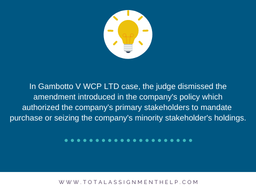 Gambotto V WCP LTD