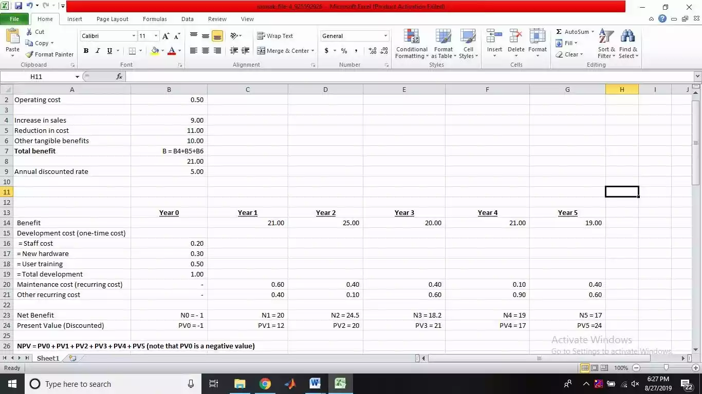 information system project management assignment