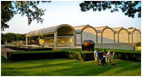 Kimbell Art Museum Outer Part in architecture essay