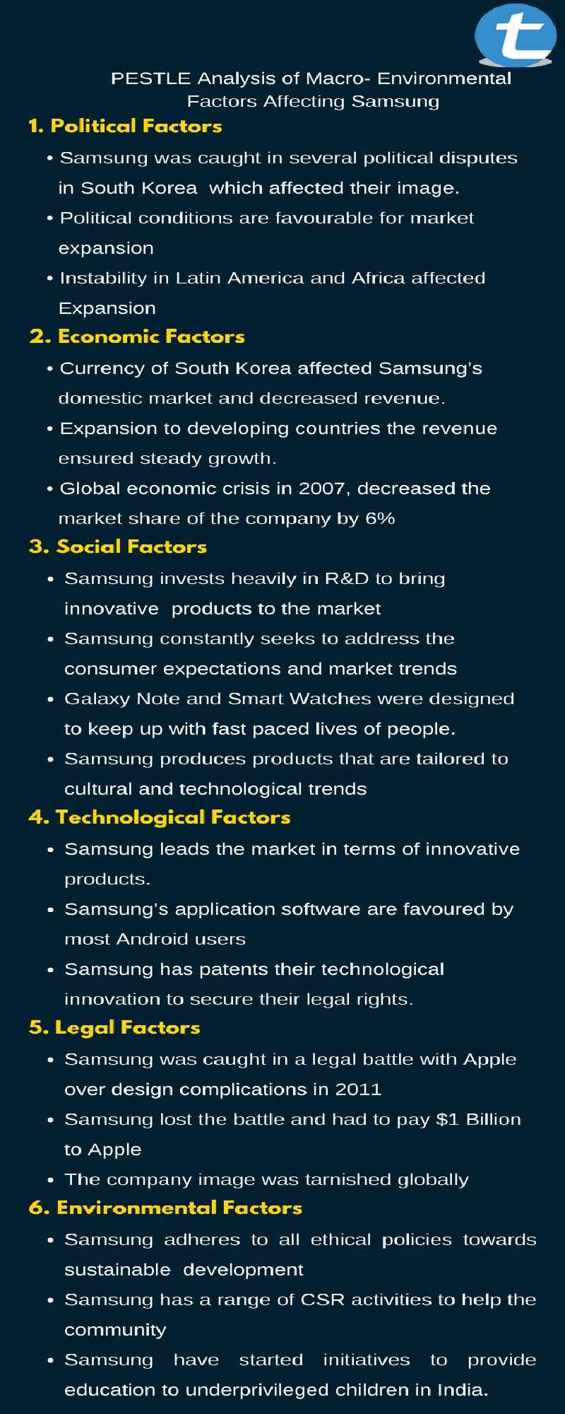 pestle analysis of Samsung  Galaxy S8