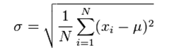 standard deviation in corporate finance assignment