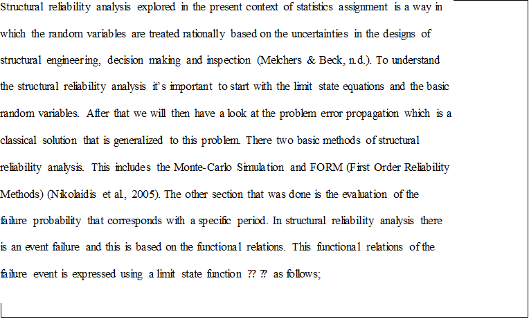 statistics assignment 1